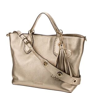 Michael Kors gold two way bag